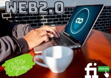 Manual Super 50 web 2.0 permanent do follow back links with high DA PR