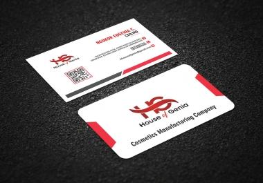 I Will Create a Professional Business Card For Your Brand