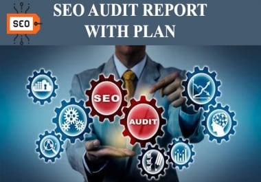 I will audit your website and provide a detailed SEO audit report