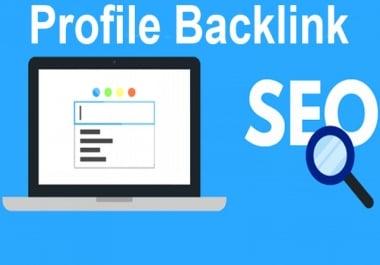 I will do 200 high da profile backlink for website ranking