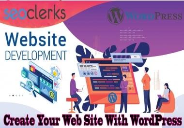 I will build WordPress websites,  design,  development,  and customization