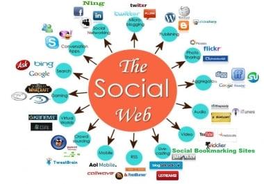 Provide 800 Plus Social Media Profile backlinks best for your seo