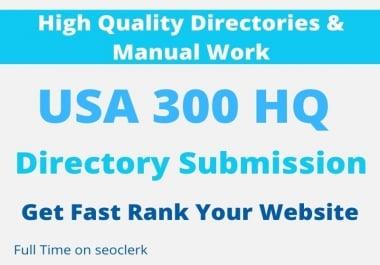 I will do 100 USA citations and directory submissions backlink with high DA PA site