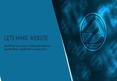 I will Create Or Fix Your WordPress Website. Anything I will Do website Related