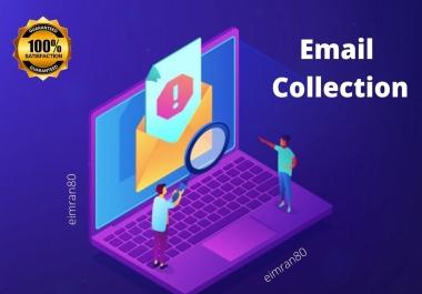 I will provide 5000 niche targeted email list clean and verified