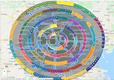 I will create 1000 google maps point citations for local SEO for your business website