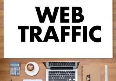 3 days Unlimited Human Traffic by Google,  Twitter,  Youtube and more to web site