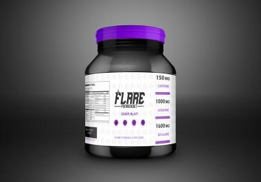 I will design label and packaging for your product