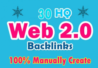 Complete SEO Pack with Manual Link Buildings Get 30 Web2.0 Blogs with reports,  Check for extras