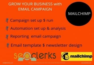 I will provide responding mailchimp campaign.