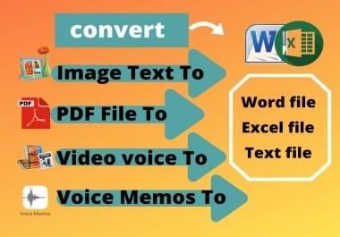 I will provide quality transcripts for english audio or video to text