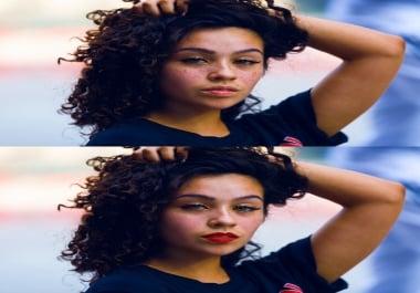 I will do professional photo retouching and editing