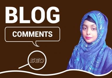 I will Do 100 High Quality Dofollow Blog Comments Backlinks