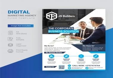 I will create business Flyer within 12 hours