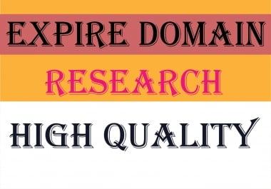 Offer Niche Relevent Expire Domain