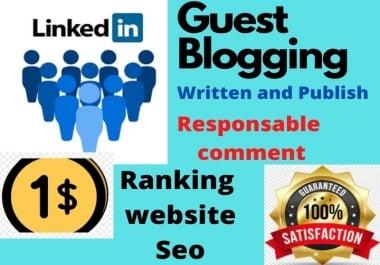 I will Write and Publish seo base article on Linkedin pulse succesfully