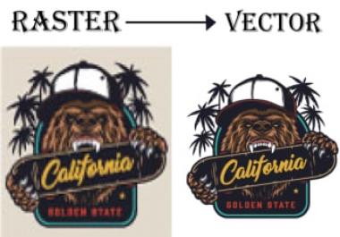i will vector tracing or convert logo into vector