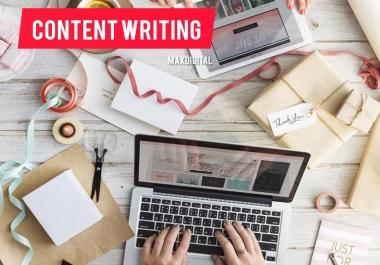 I Will Write a Fascinating 500 Word Article For You
