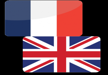 I will translate from English to French