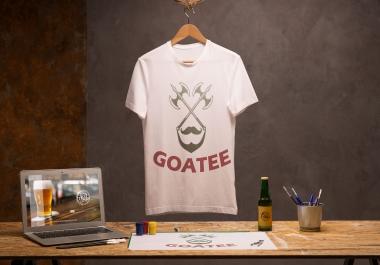 I will make high quality t-shirt designs