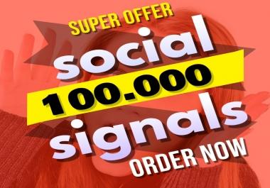 Great Top 1 Powerful Platform 100,000 SEO Social Signals Share Bookmarks Important Google Ranking