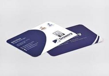 I will design your business card.