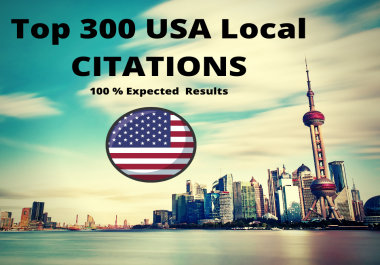 I will provide you 300 Local Business Listing High-Authority Backlinks