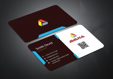 I well design a professional And luxury Business card design
