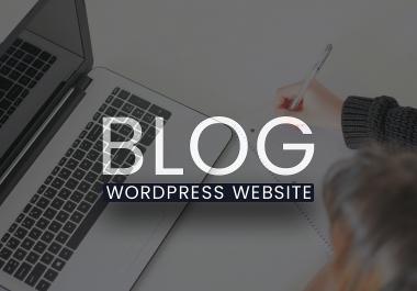 Build a Blog Website in 2 Days