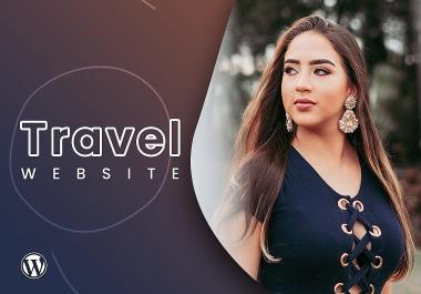Travel Website Design & Develop using WordPress