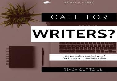 500+ Word Unique High Equally Article Writing Just For You