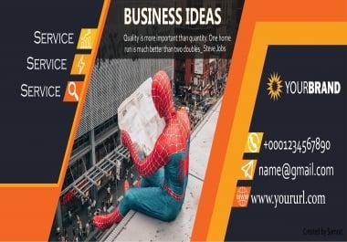 I will design one professional Facebook cover photo