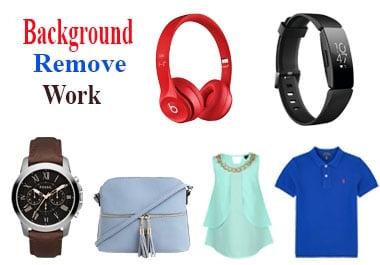 I will remove background from 5 pictures professionally in photoshop
