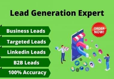 I will collect 2K targeted and niche based business leads