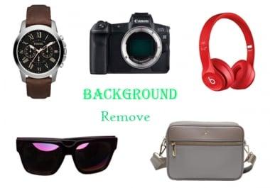 I will remove or change background from 6 photos