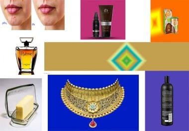 I will professionally remove background from 5 images