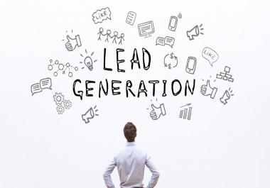 I will do valid b2b lead generation