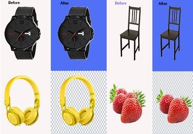 I will professionally remove Background from 5 images.