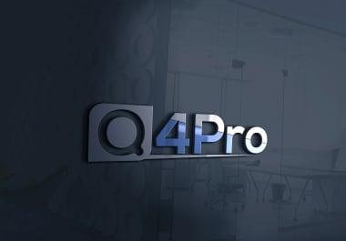 I will do smart, flat and modern minimalist logo design