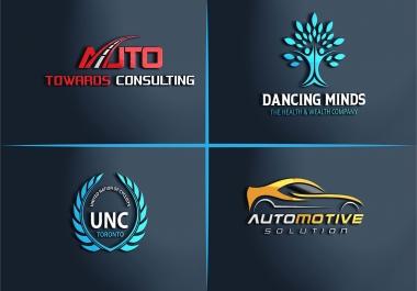 I will design a luxury modern minimalist and unique logo for you