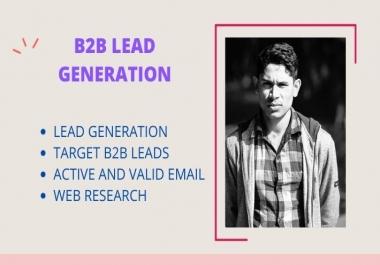Unlimited valid B2B & B2C lead generation.