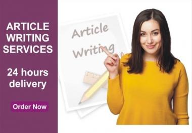 I will an article that will land you fortune