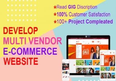 I will develop wordpress woocommerce multi vendor marketplace
