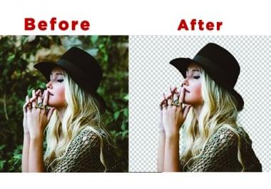 I will do remove background from any image nicely