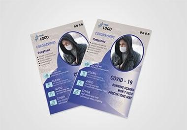 I will design awesome posters or flyers