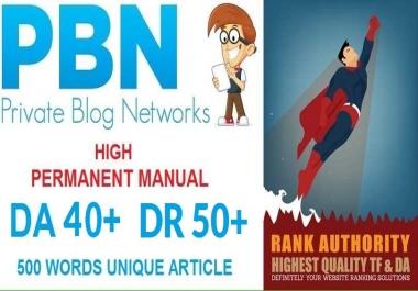 Get Top 30 web 2.0PBN backlinks from Unique 30 domains