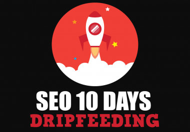 10 Days High Quality Backlinks Dripfeed
