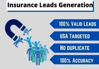 I will provide you 3k USA based Insurance Leads