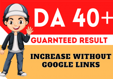 Increase Moz DA 35+ Without Google Links
