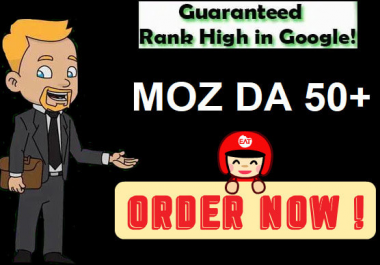 I will increase domain authority moz DA 50+